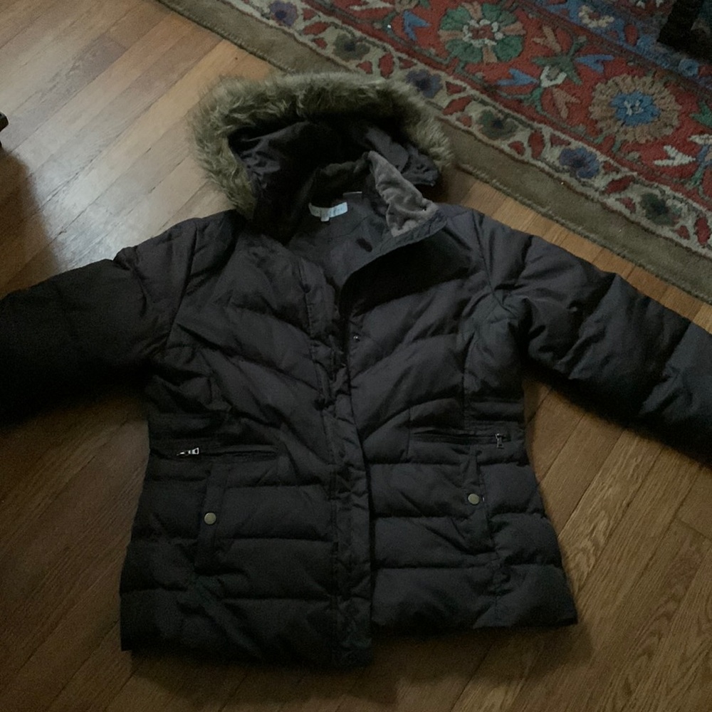 Brown Down Jacket - image 1